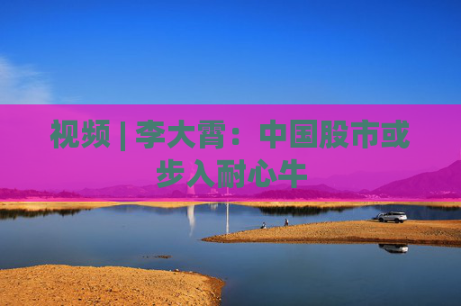 視頻 | 李大霄：中國股市或步入耐心牛
