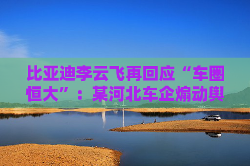 比亞迪李云飛再回應“車圈恒大”：某河北車企煽動輿論，經查沒有問題