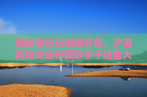 陸家嘴論壇剛剛開幕，滬港兩地就宣布要聯(lián)手干這些大事  第1張