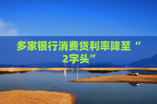 多家銀行消費(fèi)貸利率降至“2字頭”  第1張