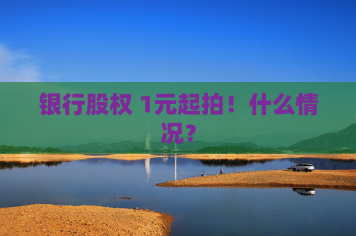 銀行股權(quán) 1元起拍！什么情況？  第1張