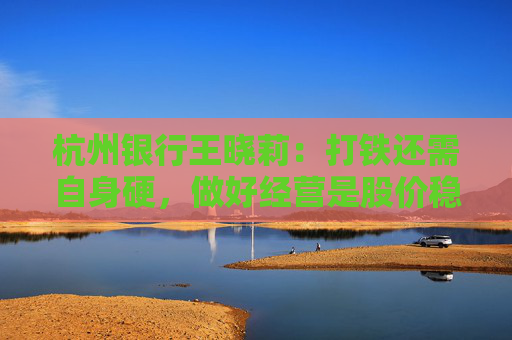 杭州銀行王曉莉：打鐵還需自身硬，做好經(jīng)營是股價穩(wěn)定的基本盤