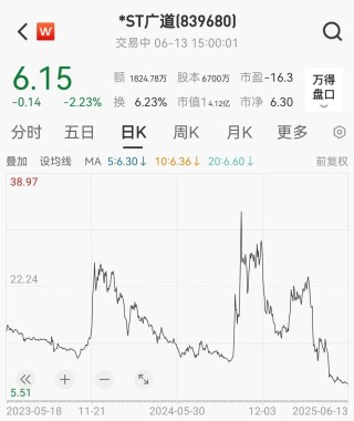 頂格重罰！*ST廣道實(shí)控人被終身市場禁入