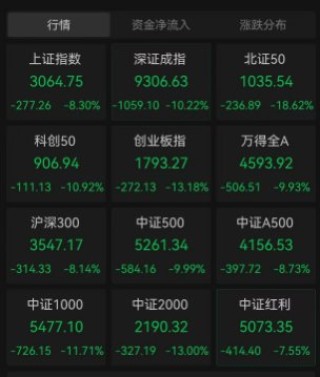 創(chuàng)業(yè)板指大跌14%，全市場(chǎng)超3000股跌停，A股關(guān)鍵時(shí)刻，神秘資金終于出手了，A股多只寬基ETF持續(xù)放量