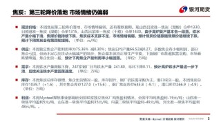 【雙焦周報(bào)】市場(chǎng)消息擾動(dòng)增加 謹(jǐn)防盤面沖高回落風(fēng)險(xiǎn)