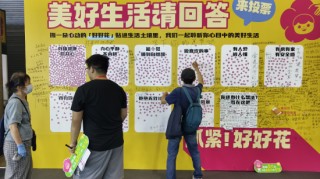 好博會(huì) |“好好花”打卡點(diǎn)成許愿池！ “身體健康，常開(kāi)心”和“有錢(qián)有閑”成最受歡迎心愿