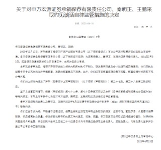 海諾爾IPO項(xiàng)目保薦履職不到位 申萬宏源及兩名保代被處分