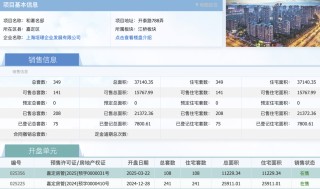 前兩期去化60%，保利虹橋和著三期過會