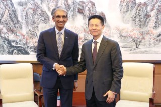 吳清主席會見淡馬錫控股首席執(zhí)行長、證監(jiān)會國際顧問委員會委員狄瀾