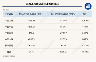 總投資收益率均超5%！五大上市險企業(yè)績高增背后的投資邏輯是什么？