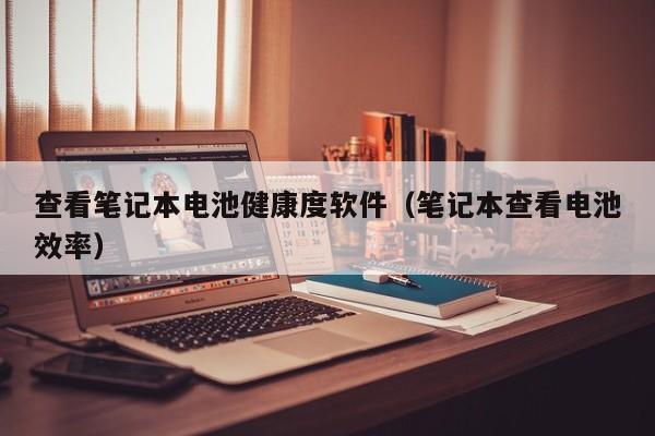 查看筆記本電池健康度軟件（筆記本查看電池效率）  第1張