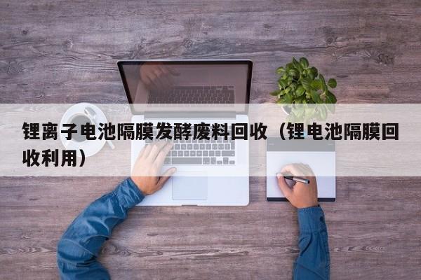 鋰離子電池隔膜發(fā)酵廢料回收（鋰電池隔膜回收利用）  第1張