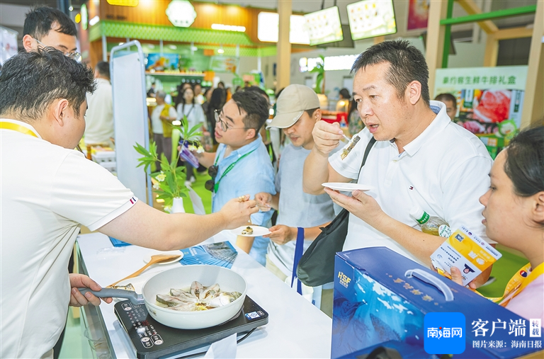 連續(xù)五年亮相消博會 海墾新品“七十二變”  第2張