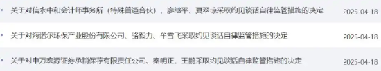 海諾爾IPO項目保薦履職不到位 申萬宏源及兩名保代被處分  第1張