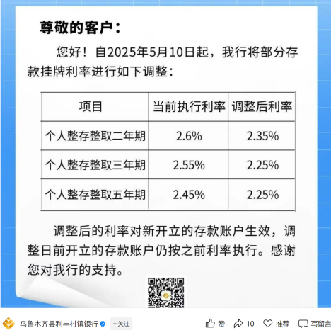存5年不如存2年 部分銀行利率“倒掛”  第1張